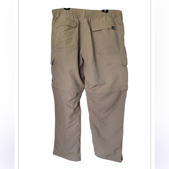 The North Face Paramount Trail convertible pants cargo excellent  tan Size XL - Picture 3 of 13